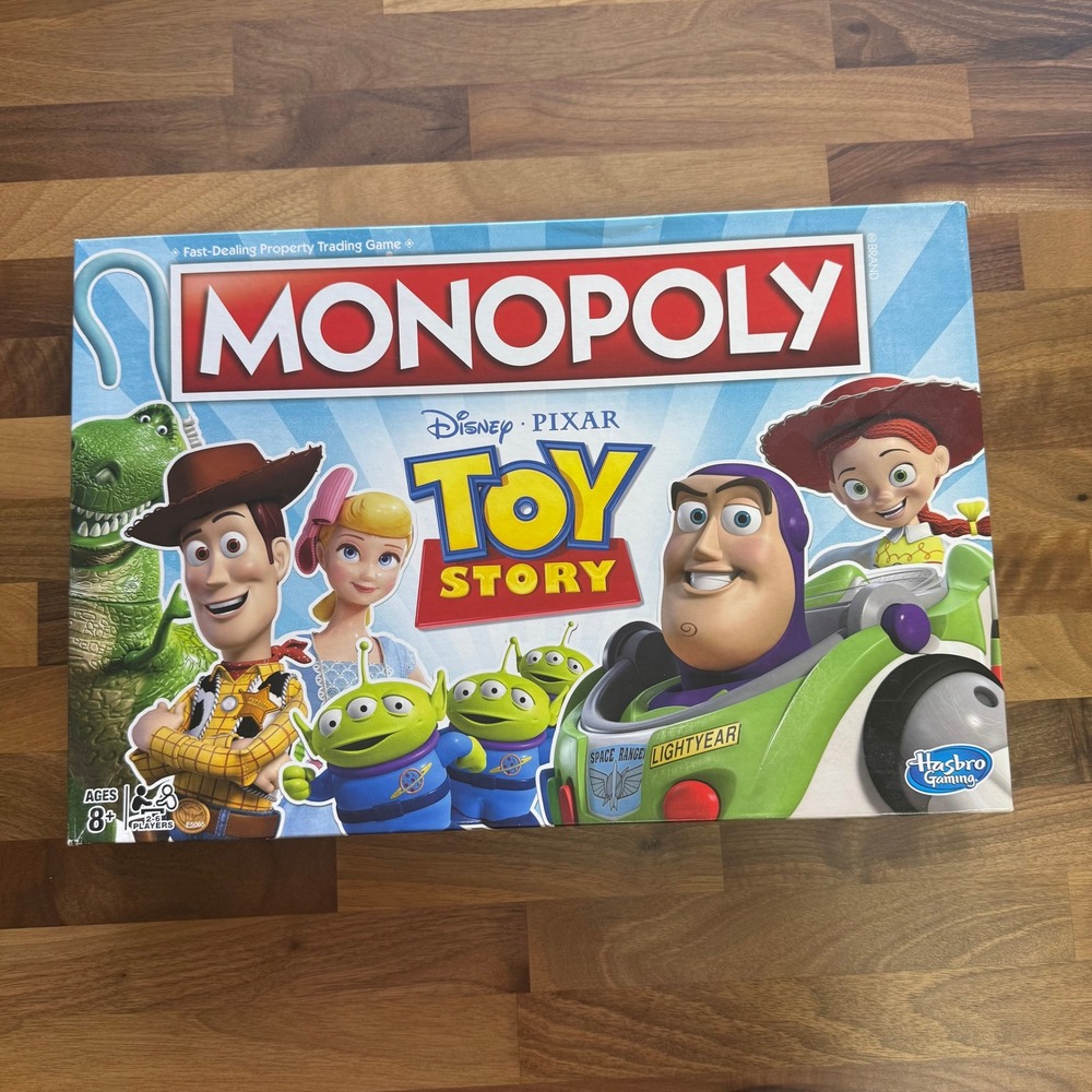 Hasbro Monopoly Toy Story Edition Disney Pixar Board Game E5065 Complete